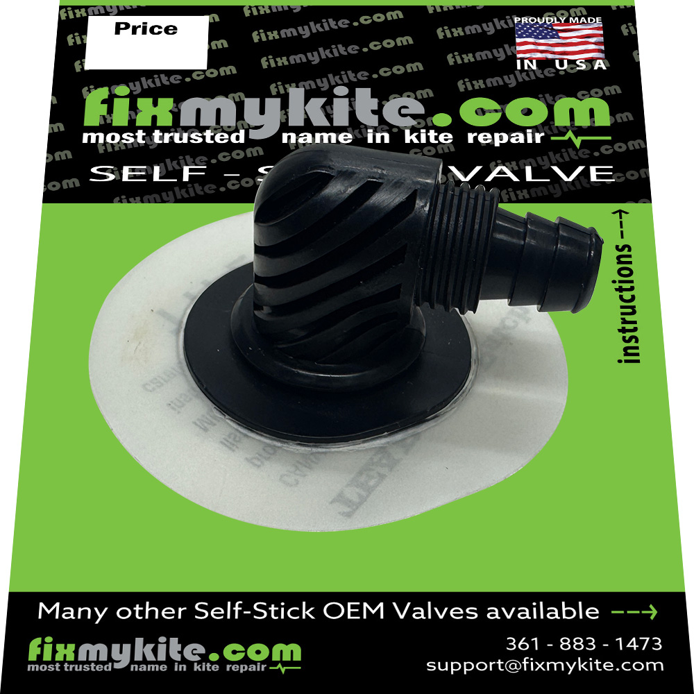 FixMyKite.com F-One High Flow 90 Degree One Pump Valve