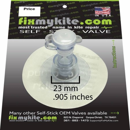 3 Pack Inflatable Kite Bladder Valve Screw Adapter Replacement Repair Kit 